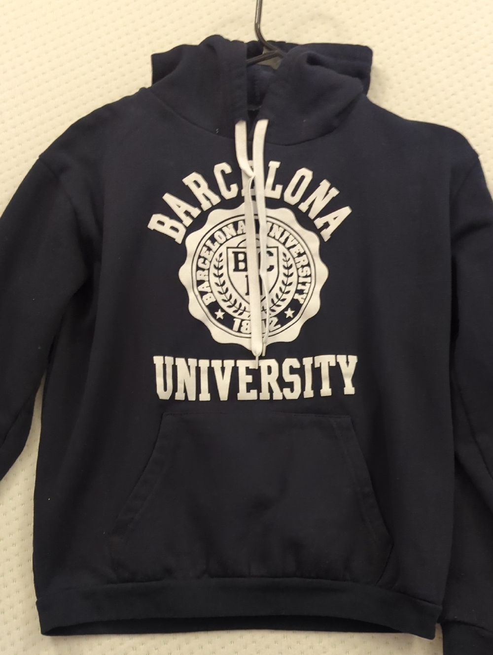 Barcelona University Navy Hoodie - Unbranded